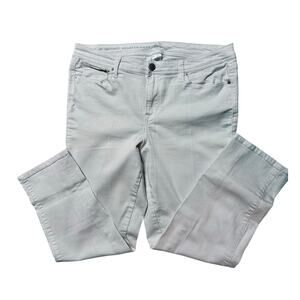 Westport 1962 White Relaxed Crop Jeans – Woman 14